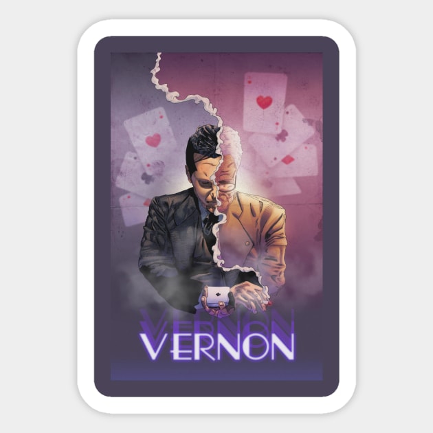 Vernon Sticker by John B. Midgley